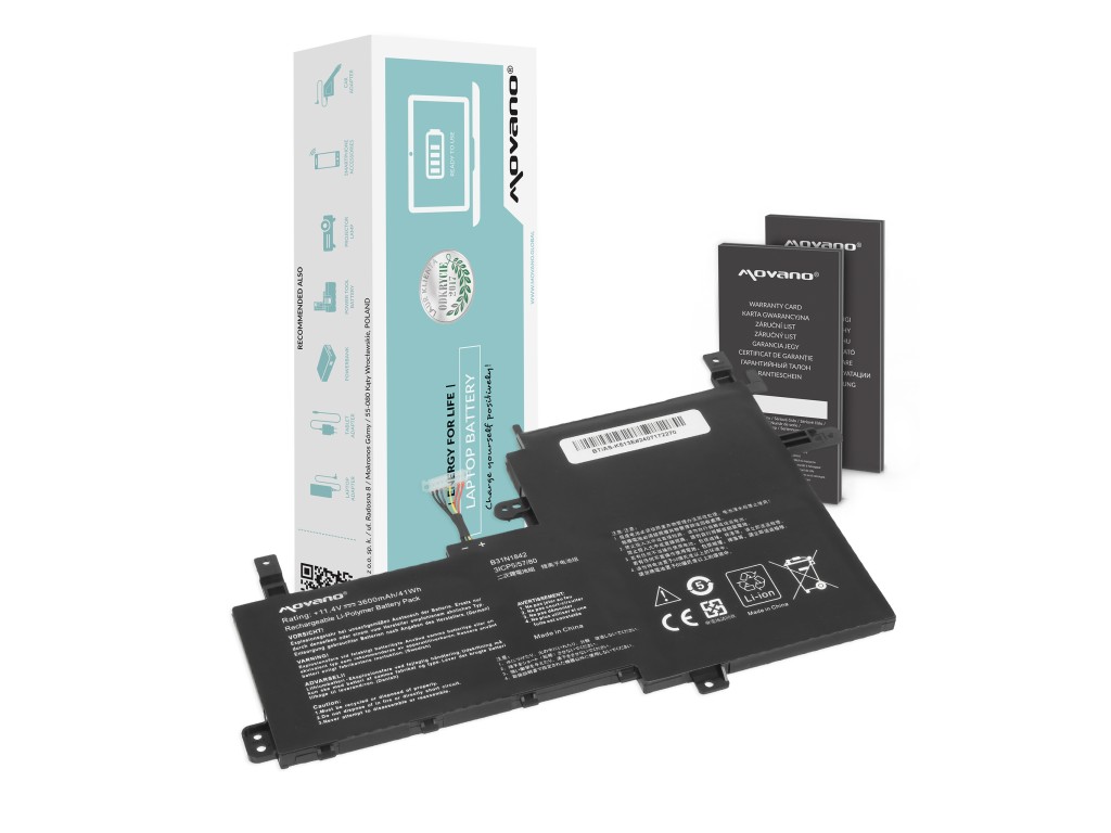 Bateria Movano do Asus Vivobook K513E, M513I, S513E, V531FA