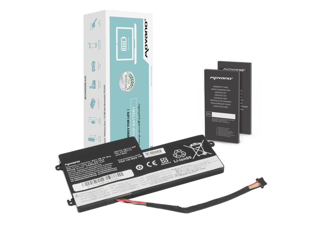 Bateria Movano do Lenovo ThinkPad T440s