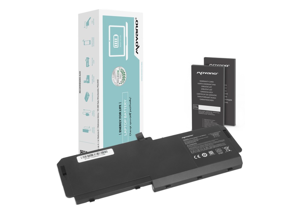 Bateria Movano do HP ZBook 17 G5, G6