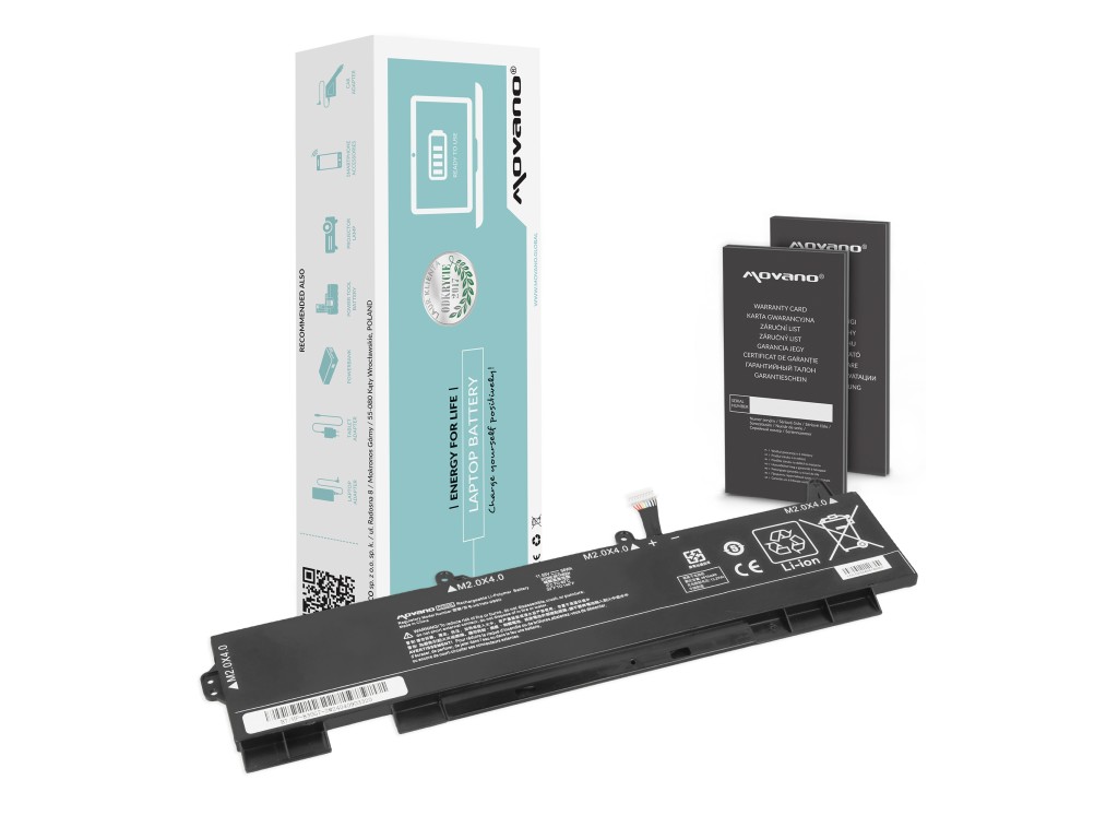 Bateria Movano do HP EliteBook 850, 855 (G7, G8), ZBook Firefly 15 (G7, G8)
