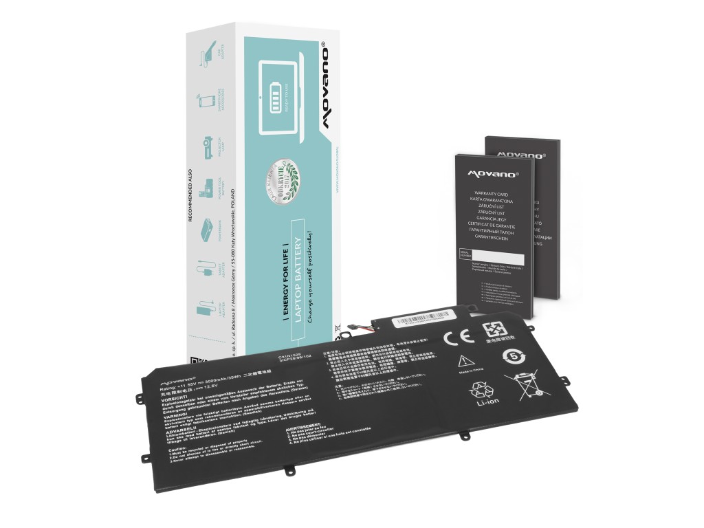 Bateria Movano do Asus ZenBook UX360C, UX360CA