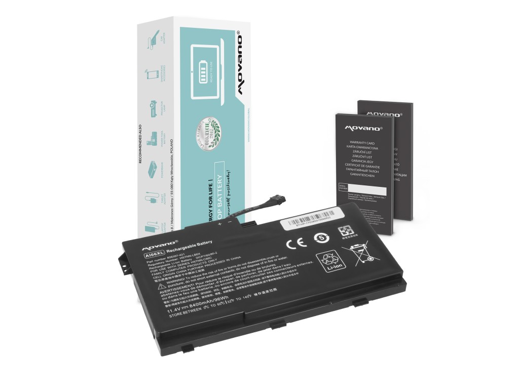 Bateria Movano do HP ZBook 17 G3