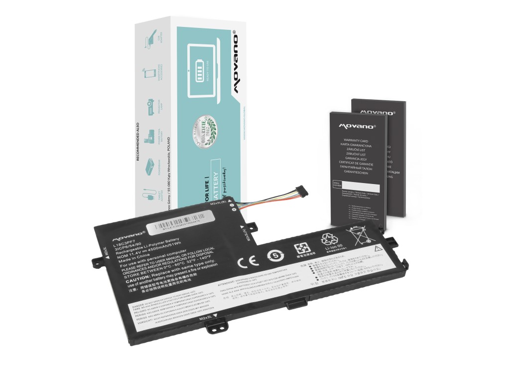 Bateria Movano do Lenovo IdeaPad C340-15IIL, S340-15IIL