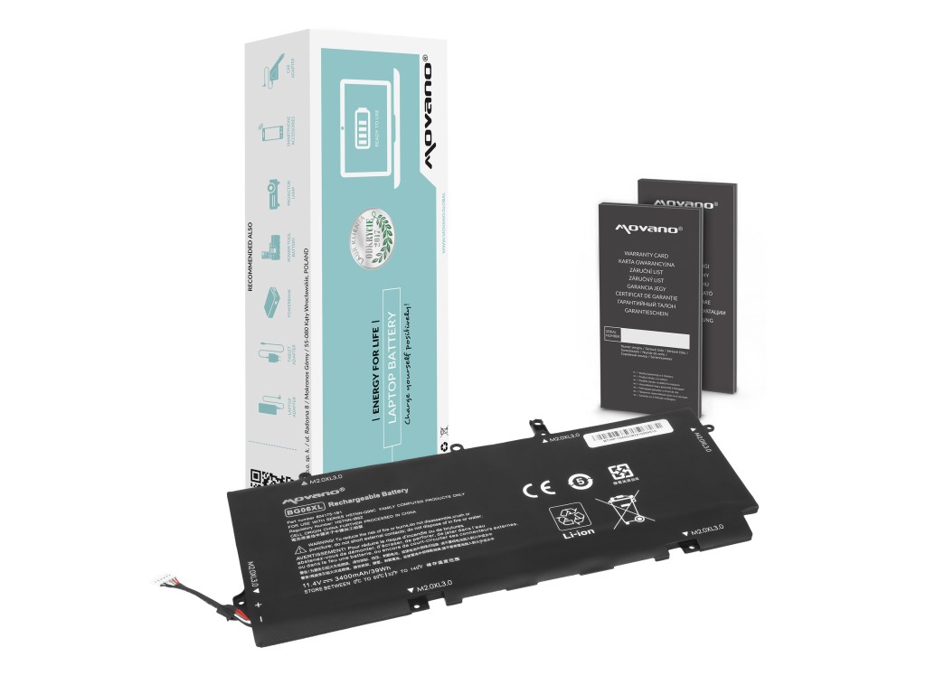Bateria Movano do HP EliteBook Folio 1040 G3