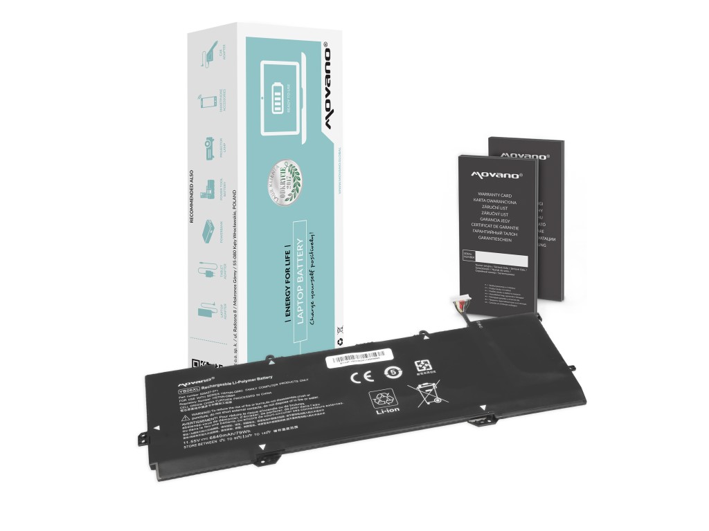 Bateria Movano do HP Spectre 15-ch