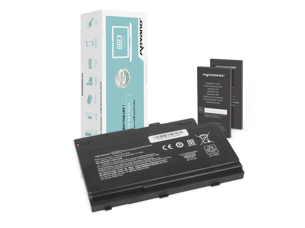 Bateria Movano do HP ZBook 17 G4