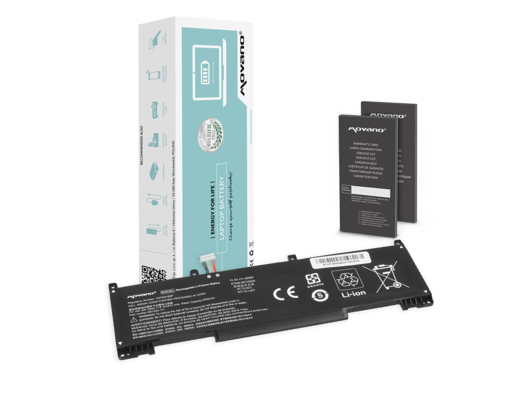 Bateria Movano do HP EliteBook 430 G8, 630 G9, 650 G9