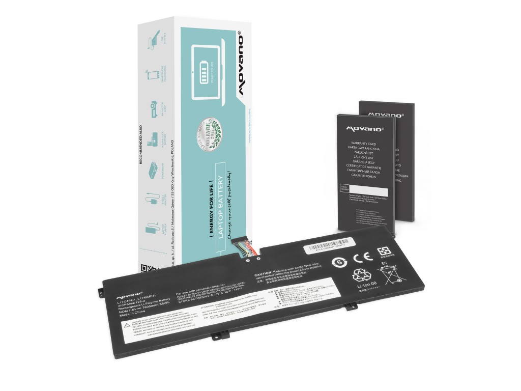 Bateria Movano do Lenovo Yoga C930-13IKB