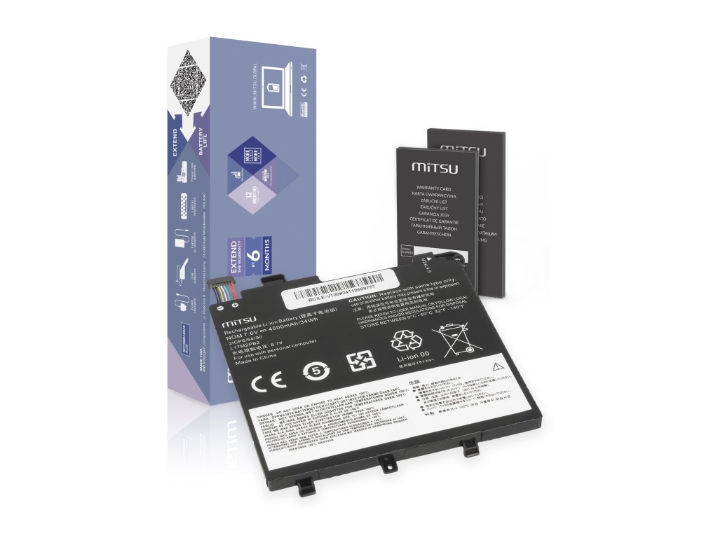 Bateria Mitsu do Lenovo E41-50, V130-14IGM