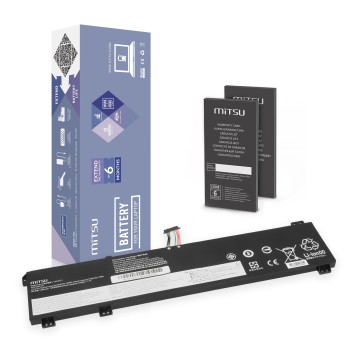 Bateria Mitsu do Lenovo Legion 5 17ARH05H, 7 15IMH05