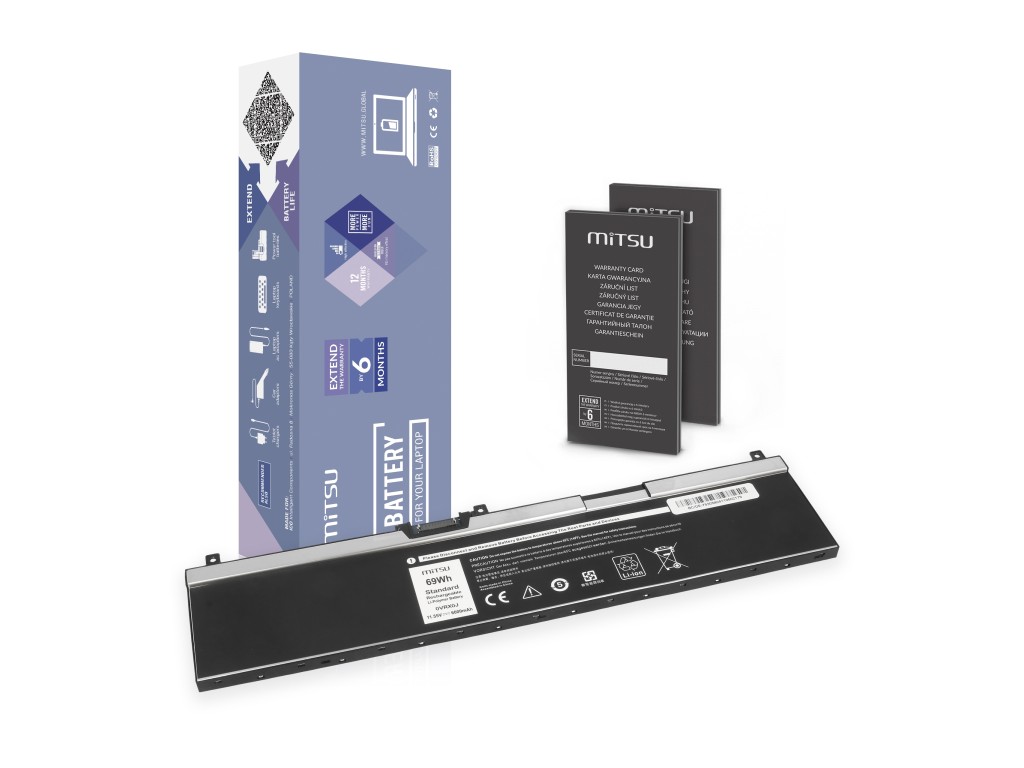 Bateria Mitsu do Dell Precision 7530, 7540, 7730 - NYFJH (6000mAh)
