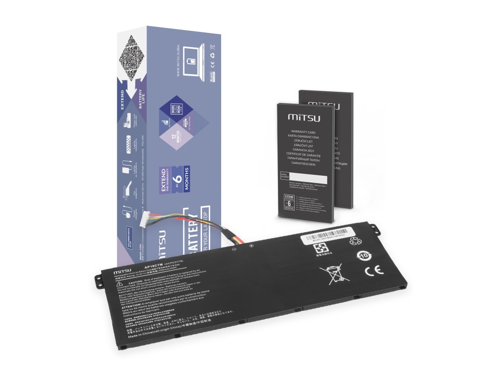 Bateria Mitsu do Acer Spin 5, Swift 3, Swift 5