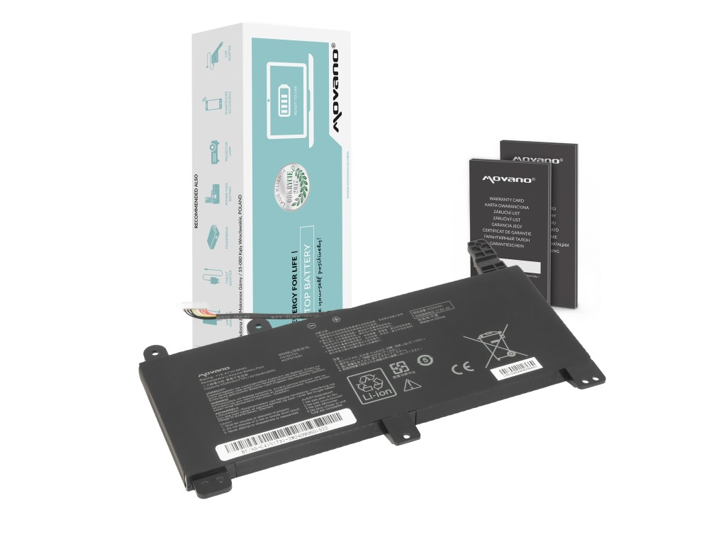 Bateria Movano do Asus ROG Strix G512LU, G531GU, G712LU
