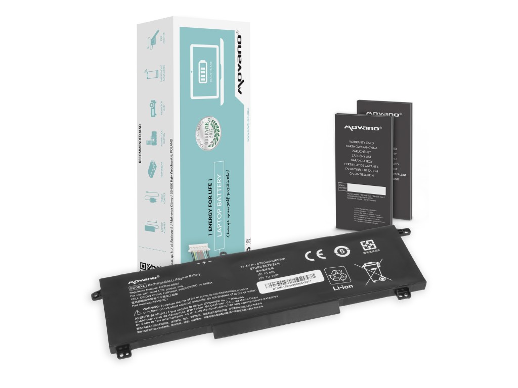 Bateria Movano do HP Omen 15-EK, 15-EN