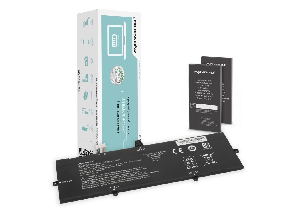 Bateria Movano do HP EliteBook X360 1030 G3