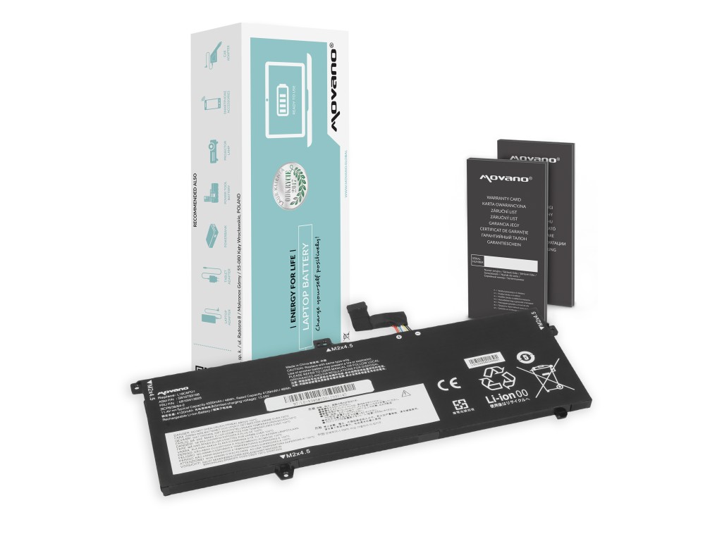 Bateria Movano do Lenovo Thinkpad X13 Gen 1, X390, X395