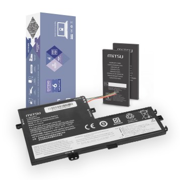 Bateria Mitsu do Lenovo IdeaPad C340-15IIL, S340-15IIL