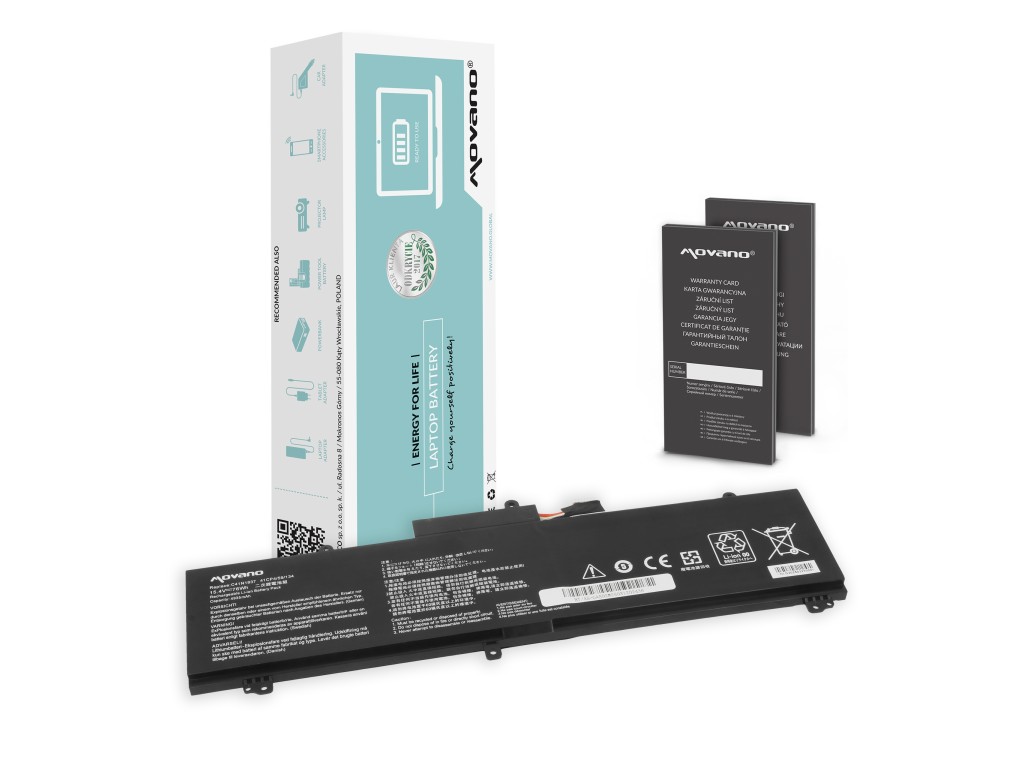 Bateria Movano do Asus ROG Zephyrus GA502D, TUF Dash F15 FX516PE