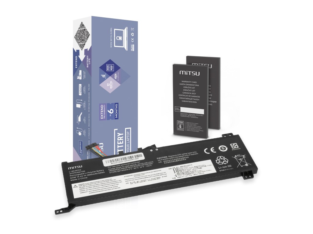 Bateria Mitsu do Lenovo Legion 5, 5P, 7 15IMH05, 15ARH05