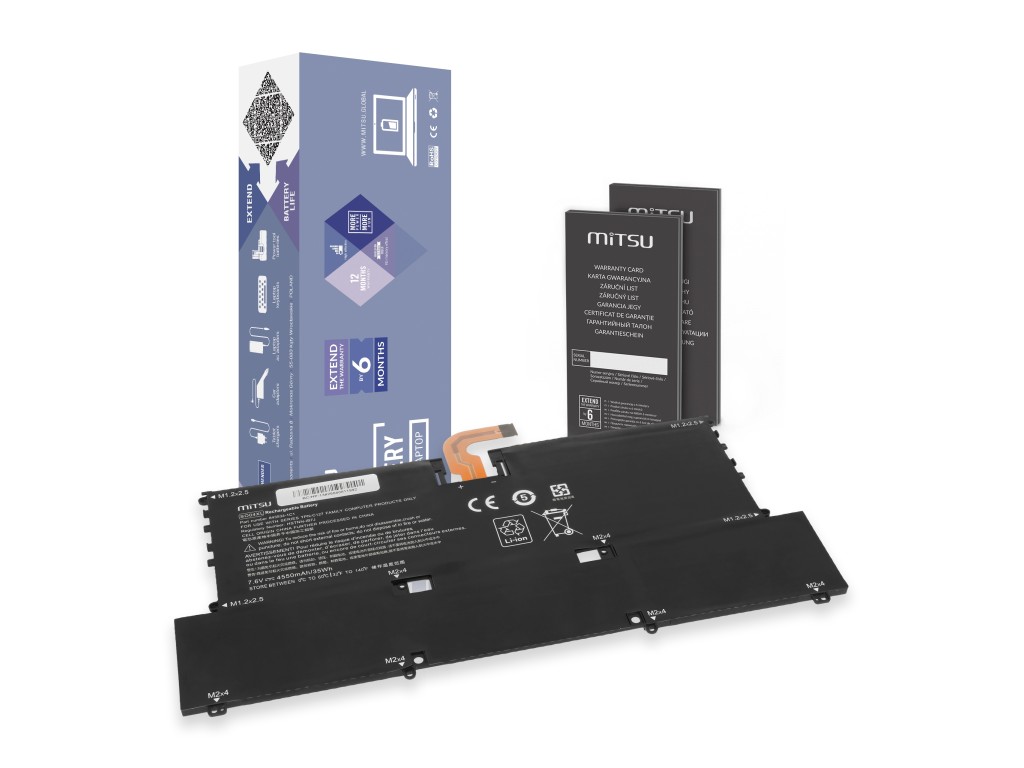 Bateria Mitsu do HP Spectre 13