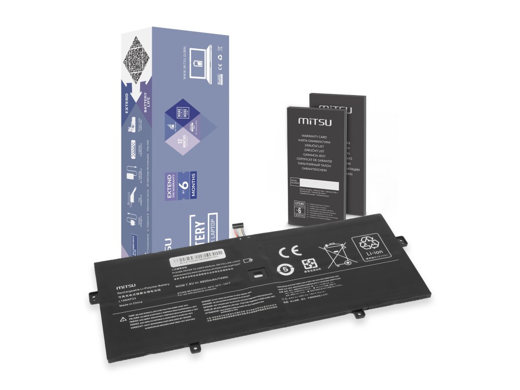 Bateria Mitsu do Lenovo Yoga 910-13IKB