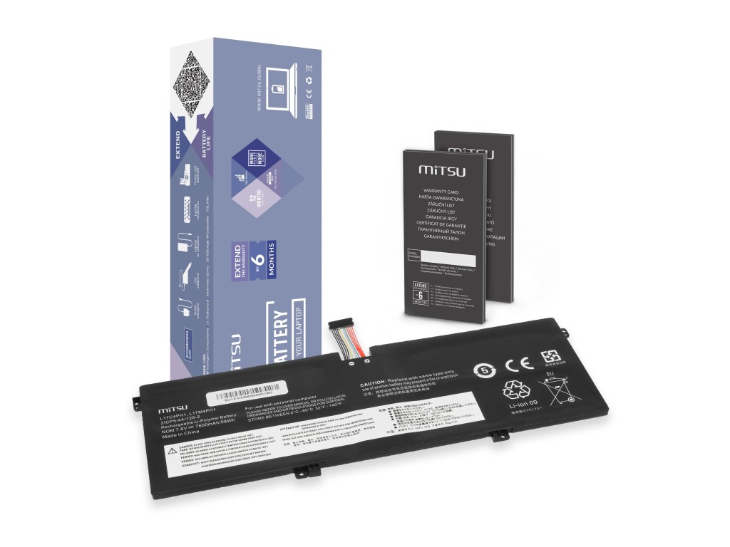 Bateria Mitsu do Lenovo Yoga C930-13IKB