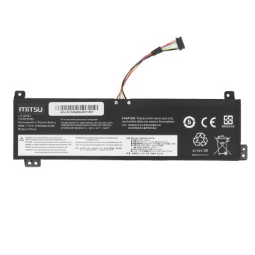 Bateria Mitsu do Lenovo V130-15IGM, V330-15IKB