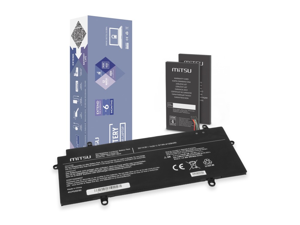 Bateria Mitsu do Toshiba Portege Z30, Z30-A, Z30-B (wtyk 7 pin)