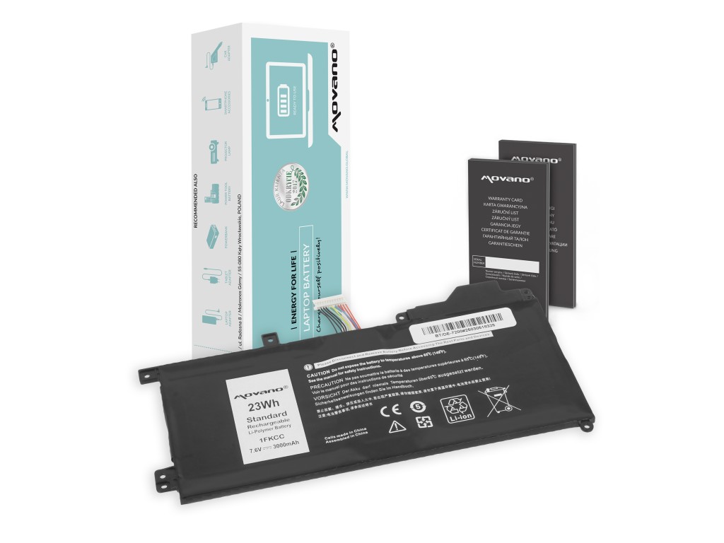 Bateria Movano do Dell Latitude 5295 2-in-1, 7200