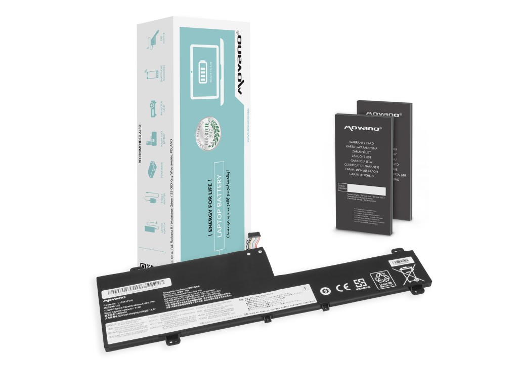 Bateria Movano do Lenovo IdeaPad Flex 5 14ARE05, 15ALC05, 15ITL05 - trzecia wersja