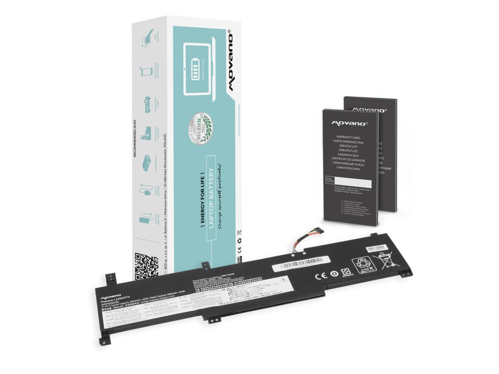 Bateria Movano do Lenovo IdeaPad 3 14ALC6, 15ALC6, 17ALC6