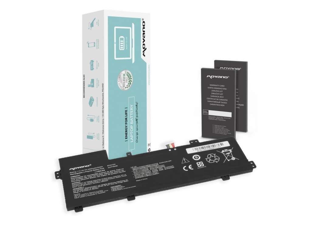 Bateria Movano do Asus Zenbook UX510U, BX510U