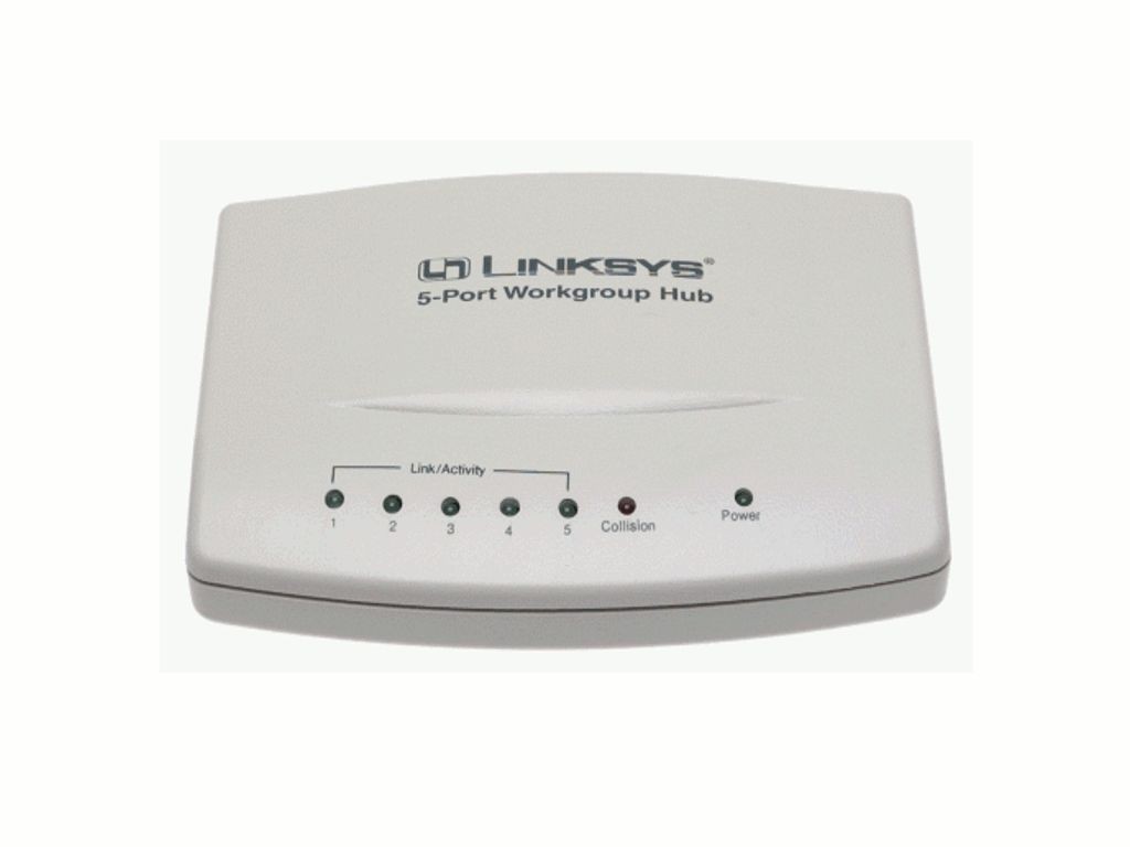 5 PORTOWY HUB LINKSYS EW5HUB 10Mbit