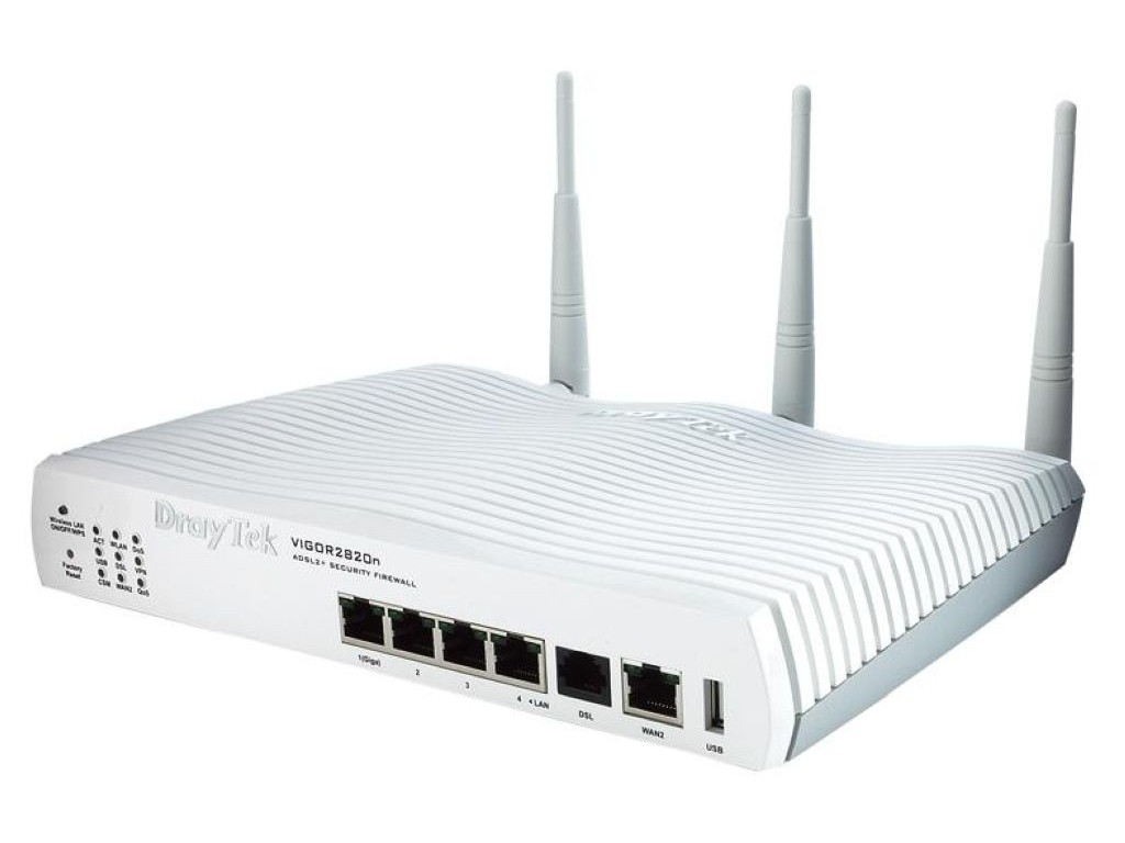 ROUTER DRAYTEK VIGOR 2820N 2xWAN FIREWALL