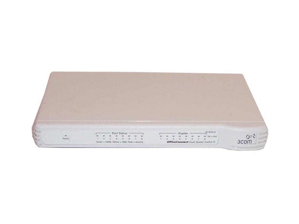Switch 3COM 3C16791A OfficeConnect Dual Speed 8-portowy