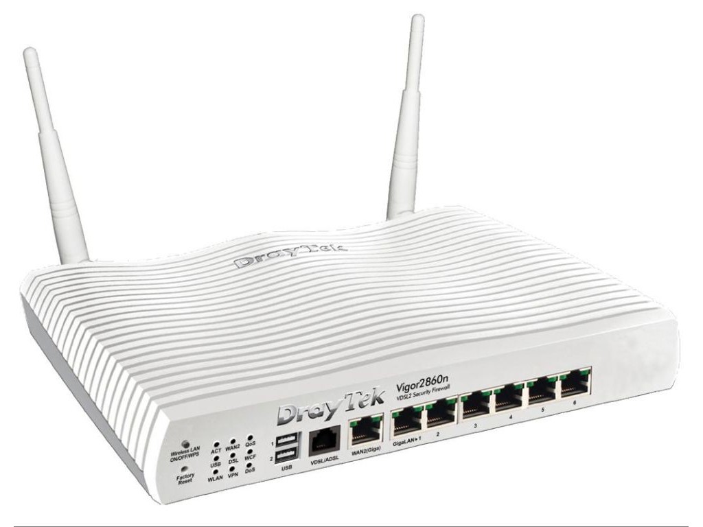 ROUTER FIREWALL DRAYTEK VIGOR 2860n VDSL2
