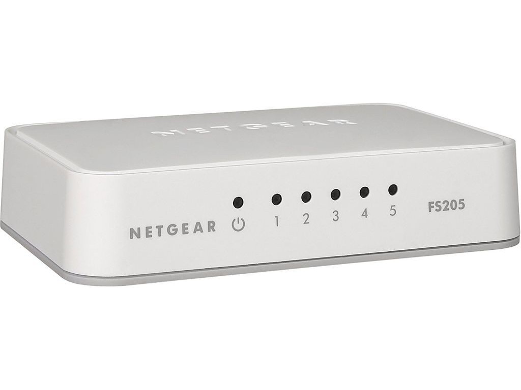 SWITCH NETGEAR FS205 5 PORTÓW