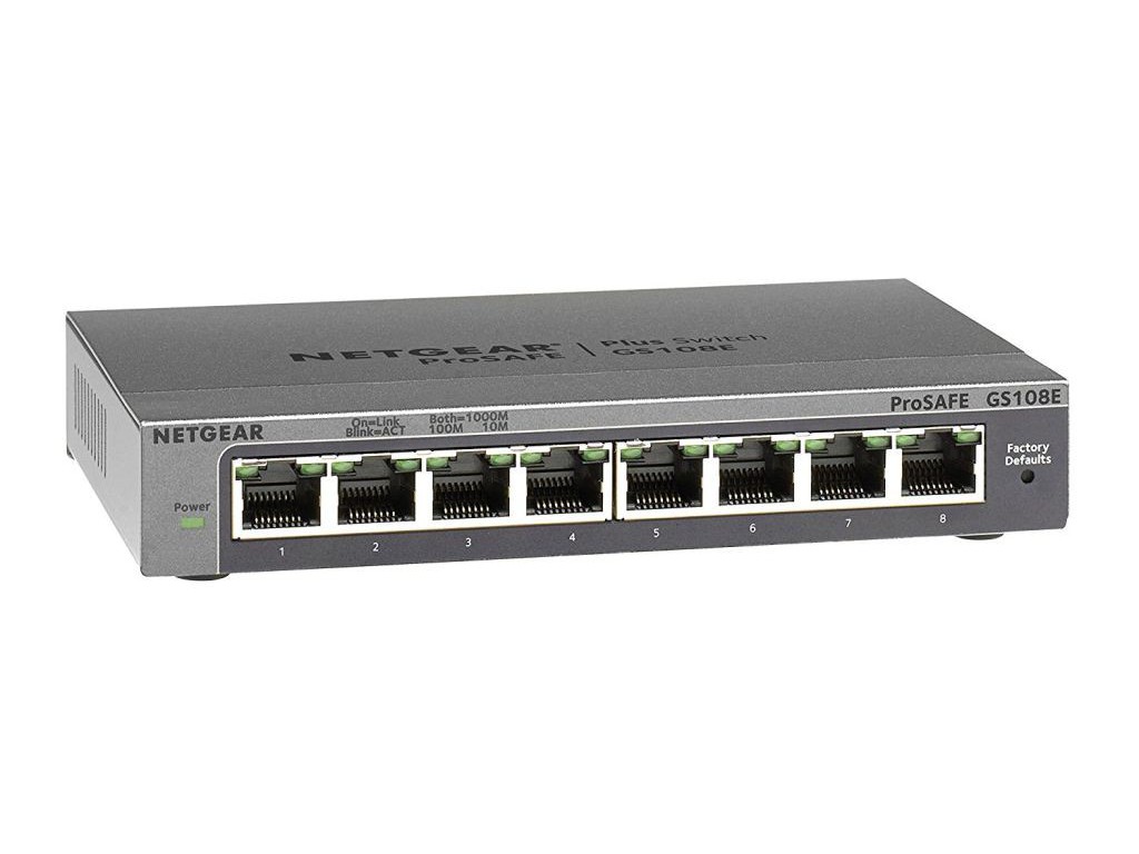 GIGABITOWY SWITCH ZARZĄDZALNY NETGEAR GS108E