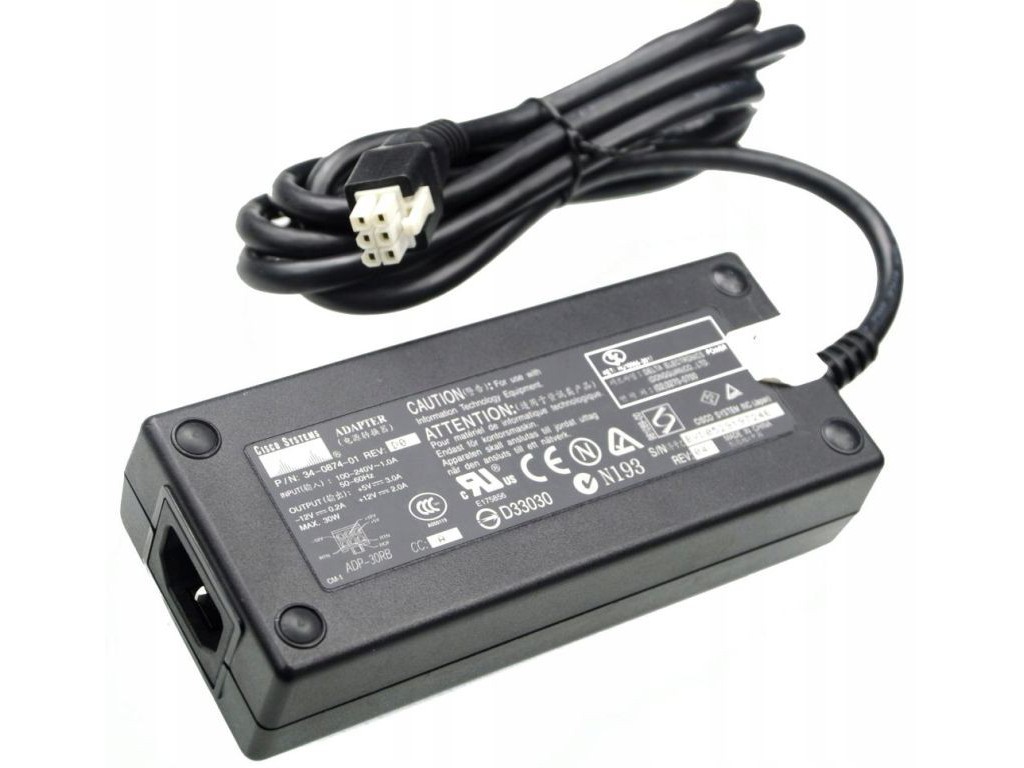 Oryginalny Zasilacz CISCO Router Firewall ADP-30RB