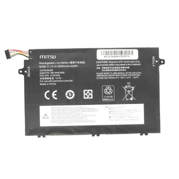 Bateria Mitsu do Lenovo ThinkPad E480, E580