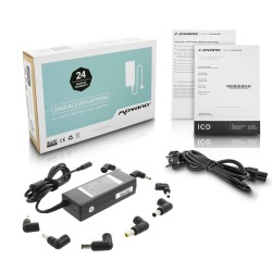 ładowarka / zasilacz  movano uniwersalny 90w - 10 wtyków
