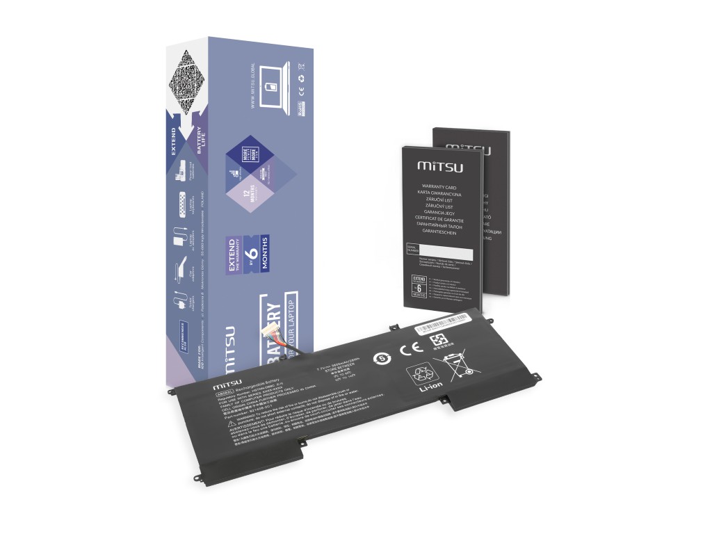 Bateria Mitsu do HP Envy 13, 13-AD