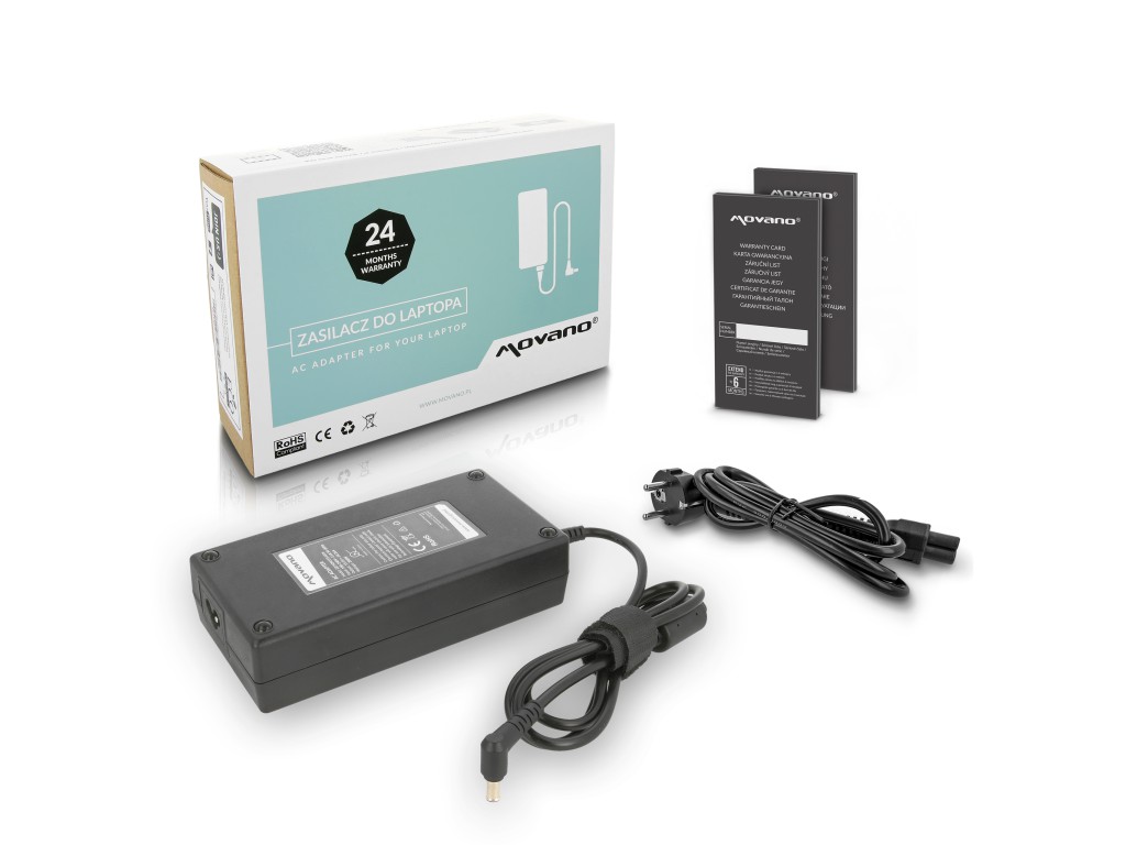 Zasilacz Movano 19.5v 10.26a (6.5x4.4 pin) 200W do Sony