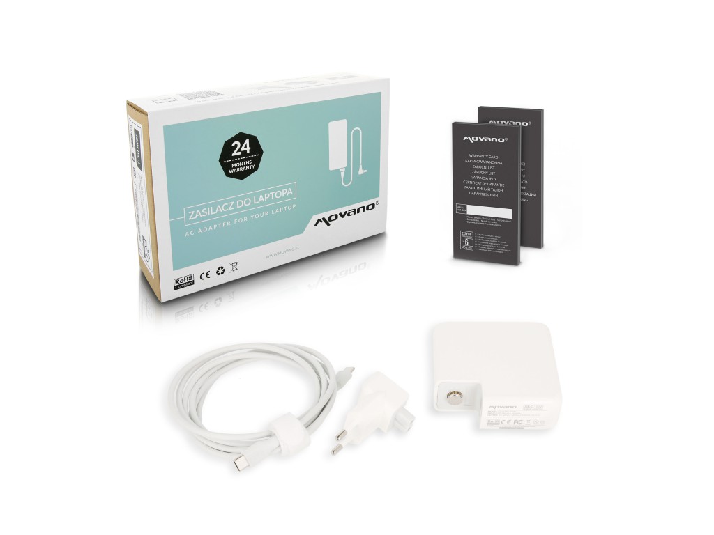 Zasilacz Movano 100W USB type C USB-C