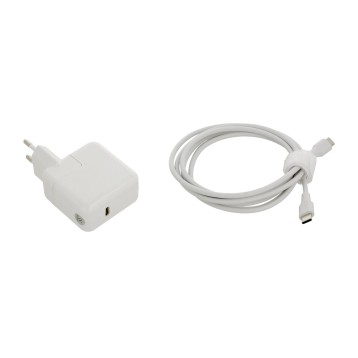 Zasilacz Movano 30W USB type C USB-C (white)