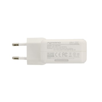 Zasilacz Movano 30W USB type C USB-C (white)