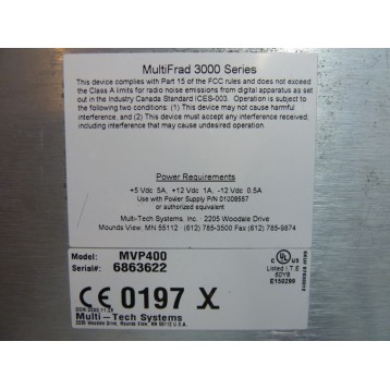BRAMKA VOIP MULTIFRAD 3000 SERIES MVP400