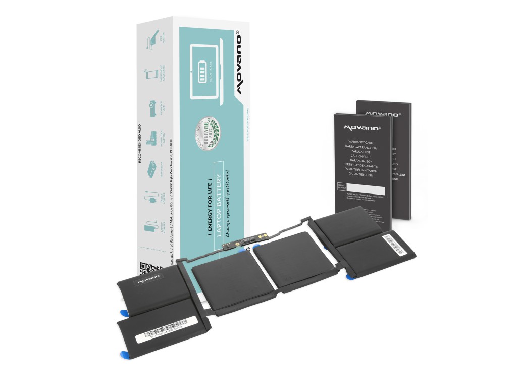 Bateria Movano do Apple MacBook Pro 16 A2141 (2019, 2020r.)