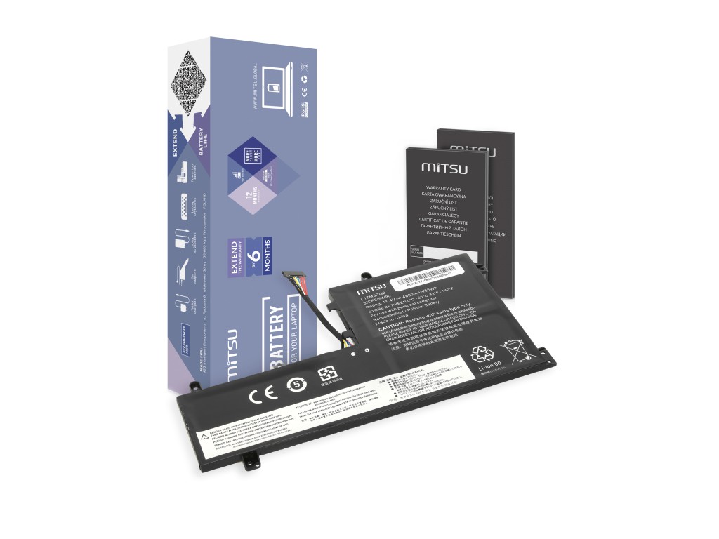 Bateria Mitsu do Lenovo Legion Y530, Y740