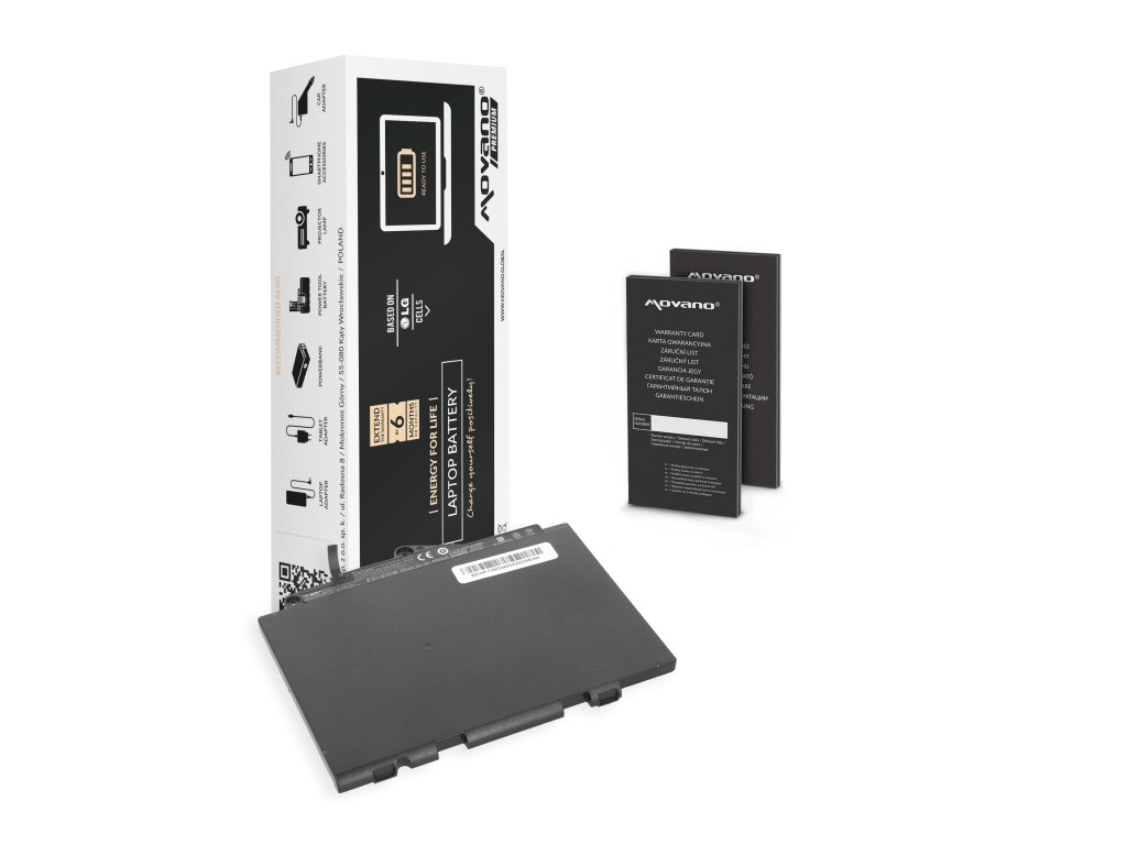 Bateria Movano Premium do HP EliteBook 725 G3, 820 G3